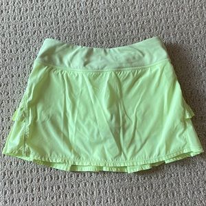 Ivivva Neon Yellow Skirt Size 12